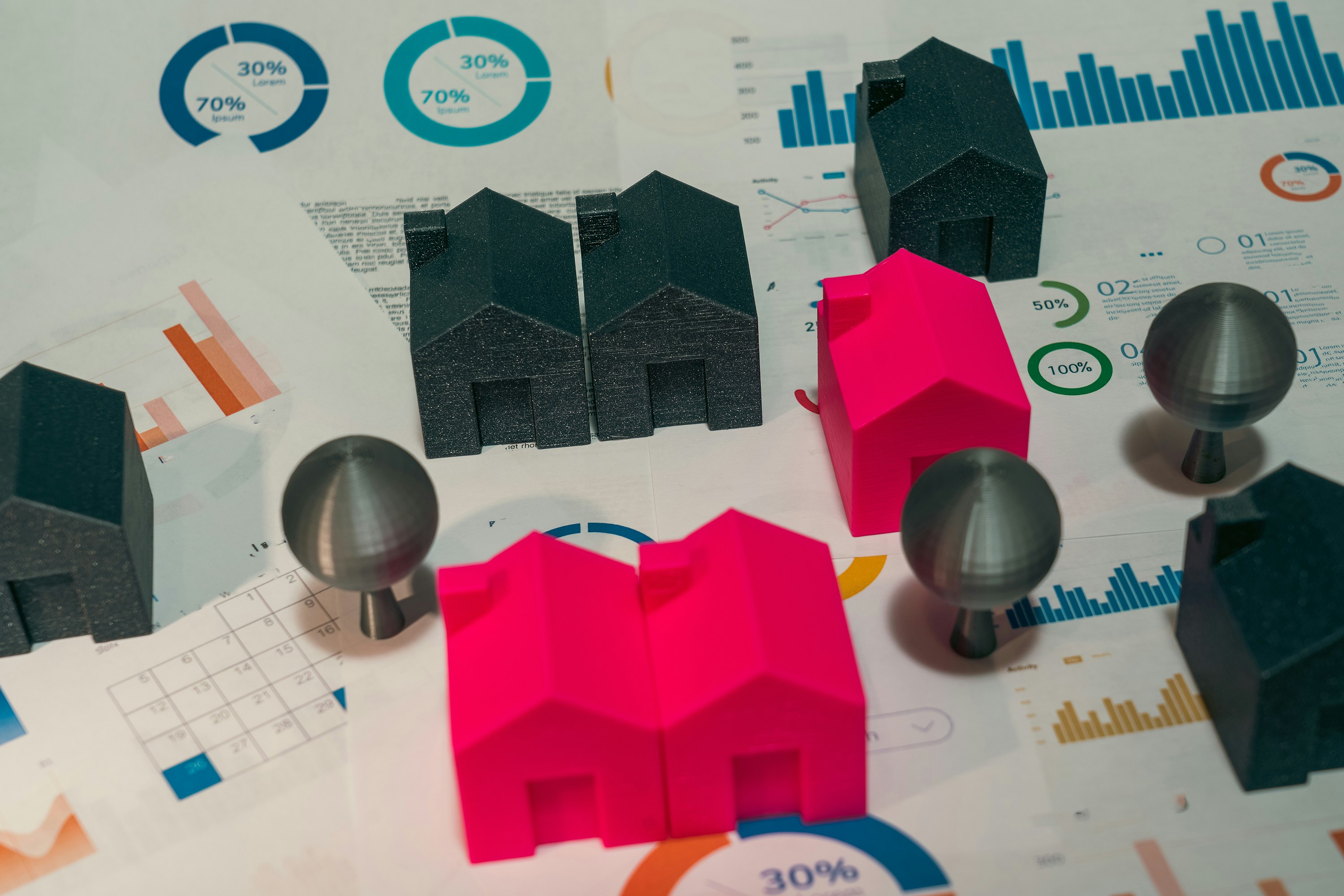 Real estate CRM dashboard